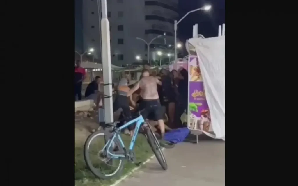 Briga na Praia do Forte em Cabo Frio deixa grávida ferida e gera preocupação