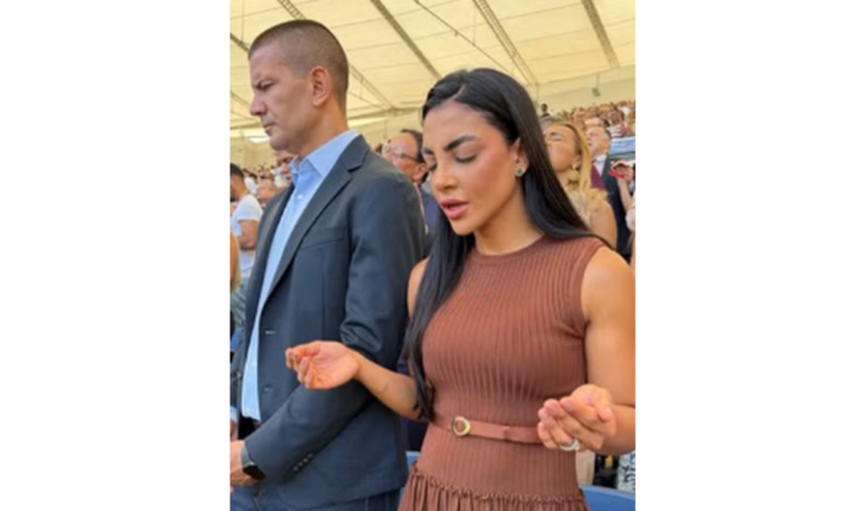 Douglas Ruas no evento da Universal no Maracanã