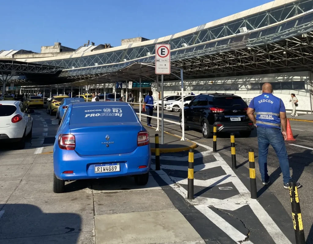 fiscalização em aeroportos do Rio
