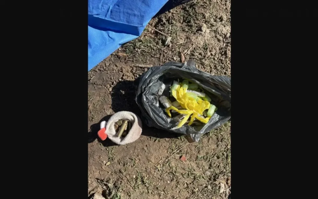 drogas e munições