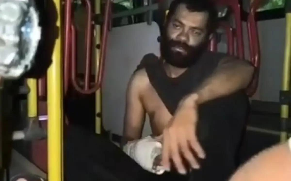 homem furta ônibus na Penha