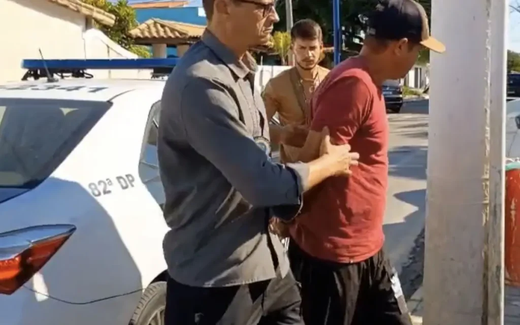 homem preso por descumprir medida protetiva