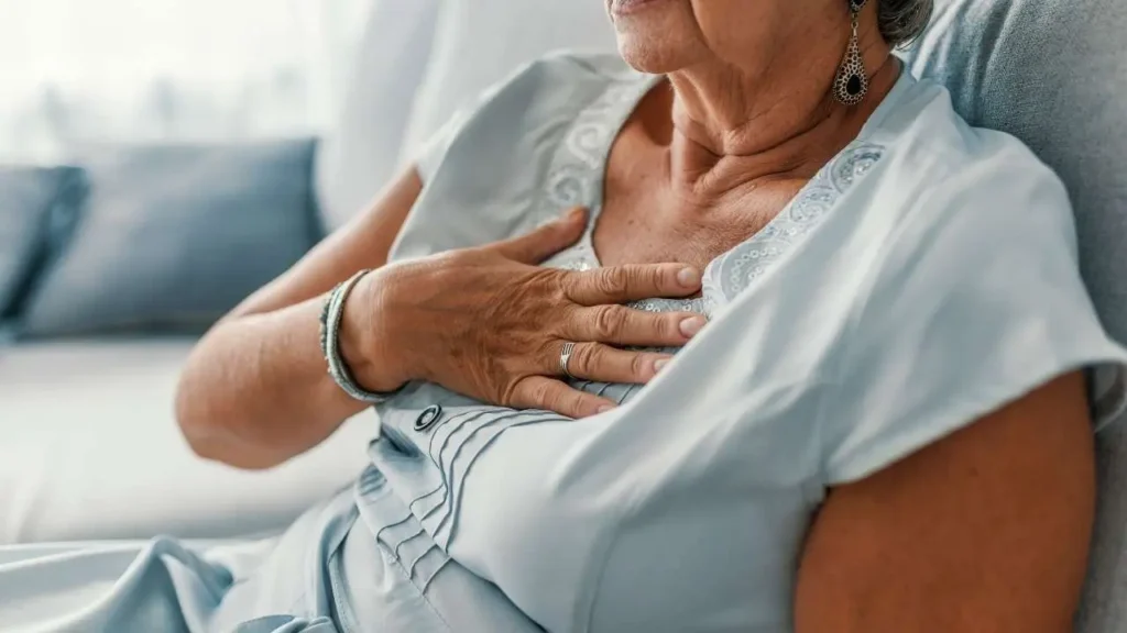 infarto em mulheres meia-idade