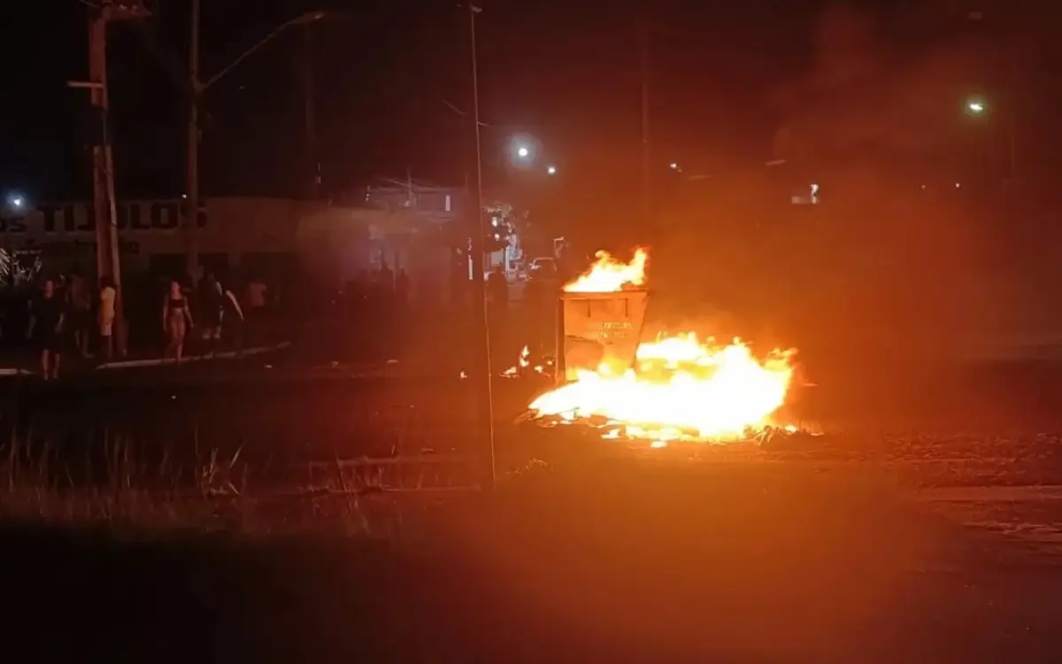 Manifestação em Cabo Frio