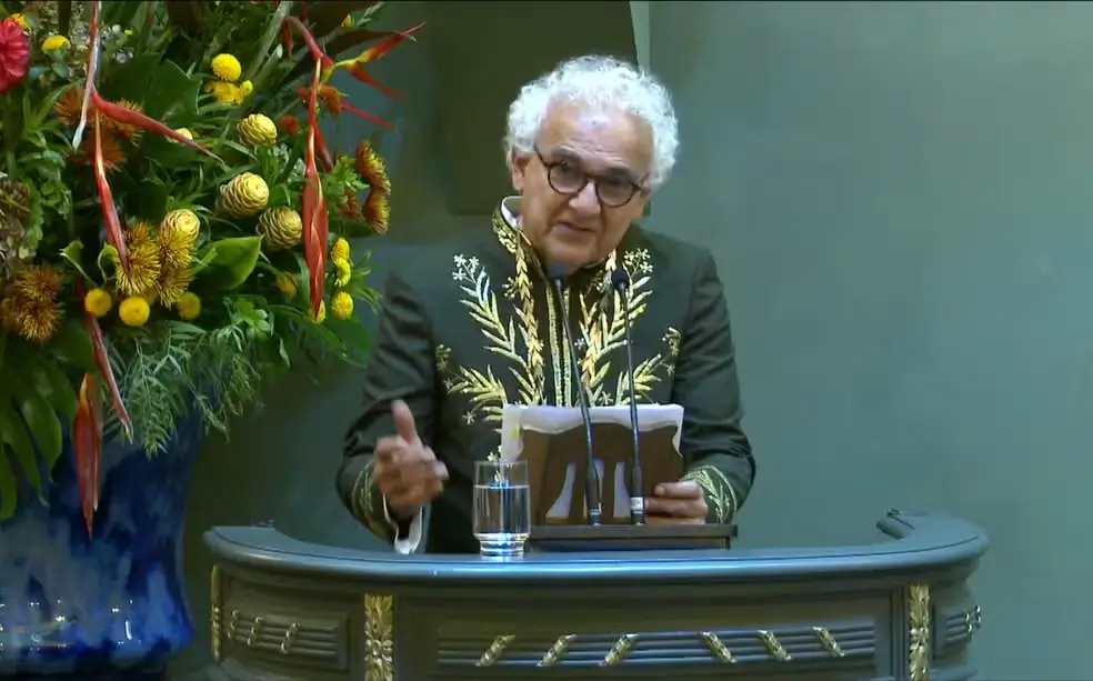 Milton Hatoum na Academia Brasileira de Letras