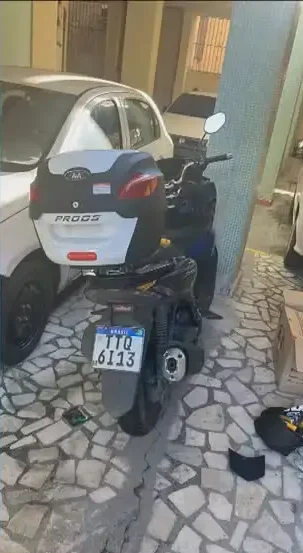 Motociclista de aplicativo tem moto roubada