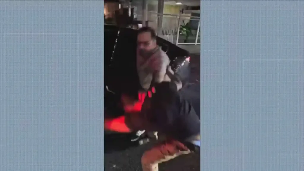 motorista de app agredido no Leblon