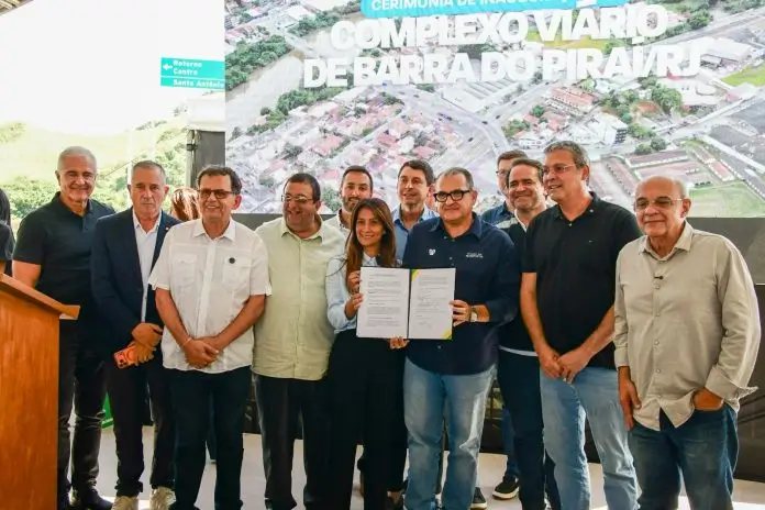 Novo complexo viário em Barra do Piraí