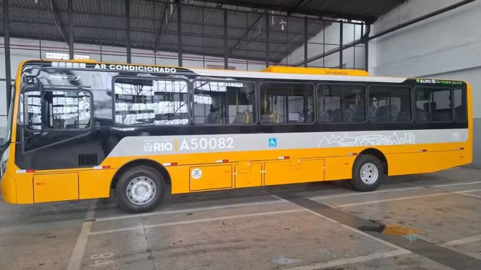 Novos ônibus da prefeitura
