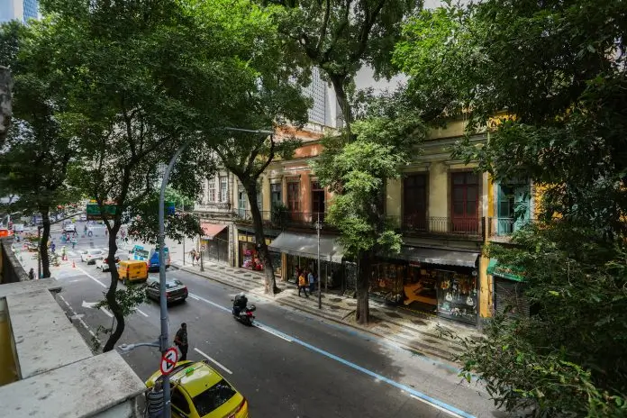 Obras da Rua da Cerveja no Centro do Rio