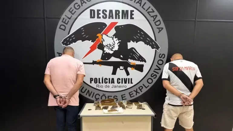 Prisão por tráfico de ice em Madureira