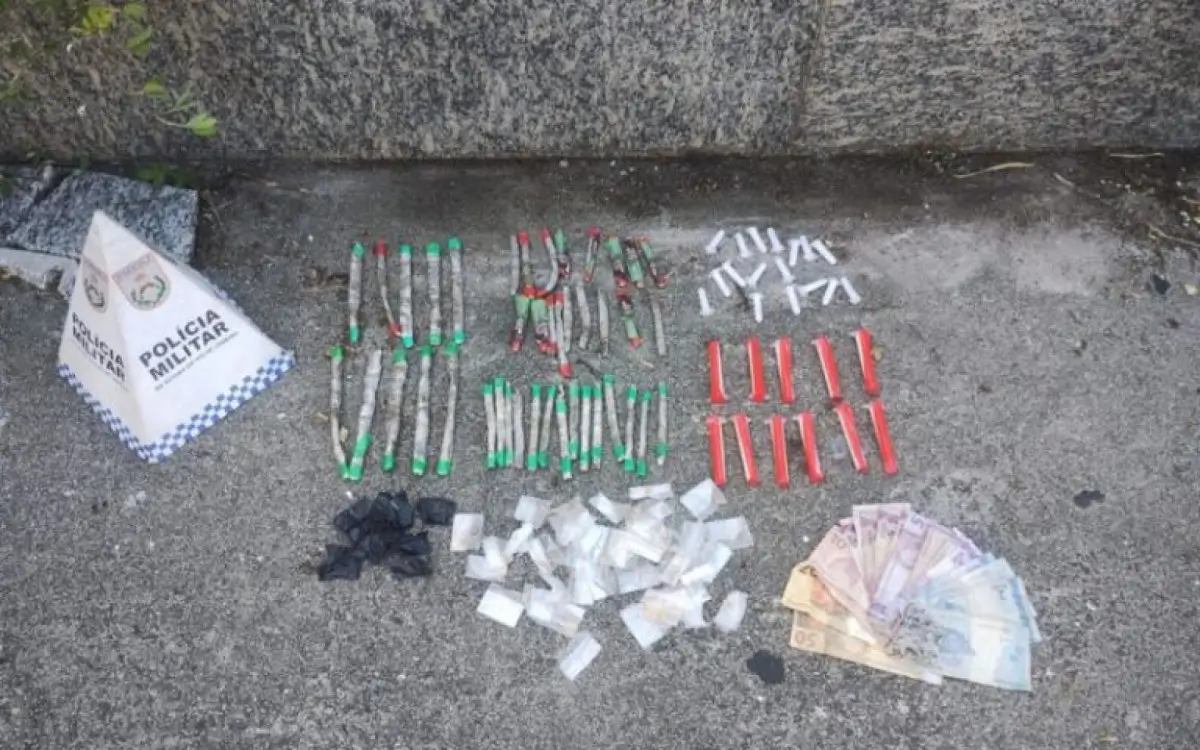 Suspeito é preso com drogas em Rio das Ostras