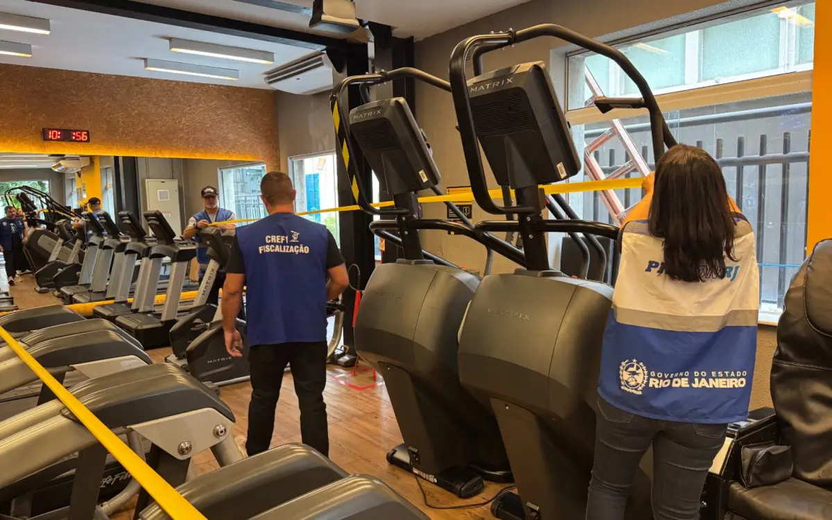 Academia de elite é interditada em Copacabana