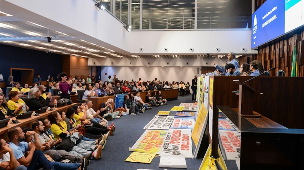Audiência sobre educação infantil
