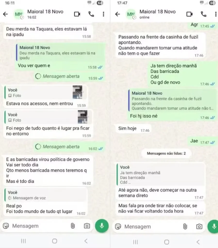 Conversa do Whatsapp