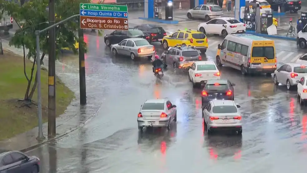 Chuva no Rio de Janeiro
