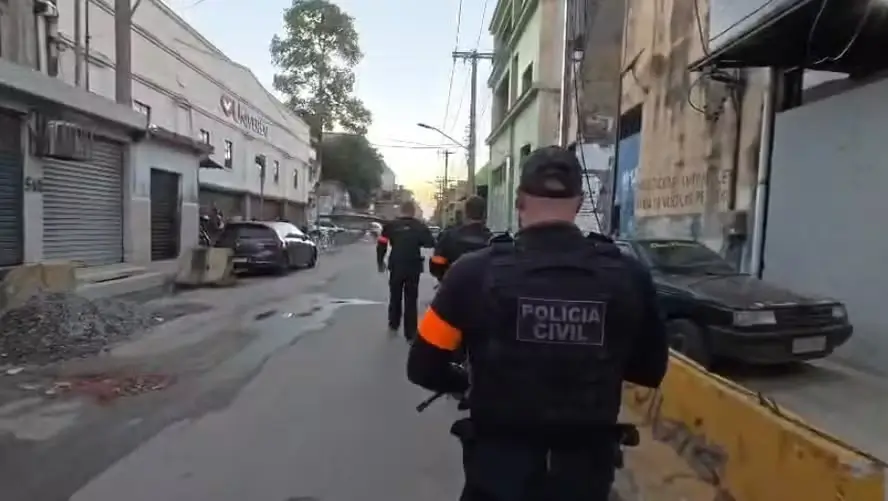 Coletes balísticos da Polícia Civil