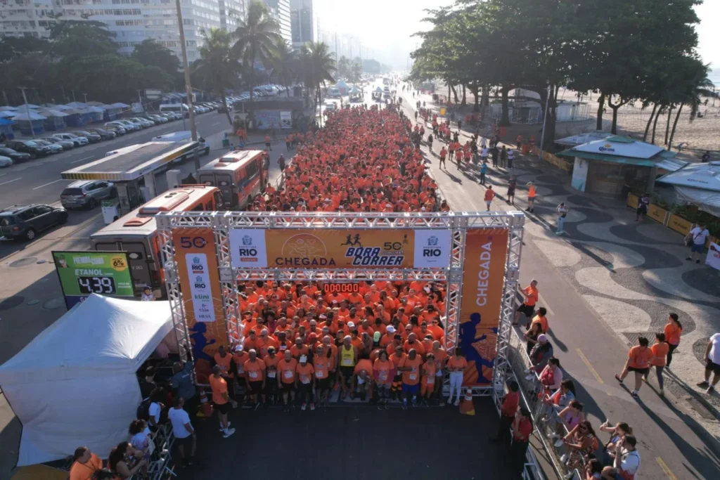 Corrida da Comlurb em Copacabana