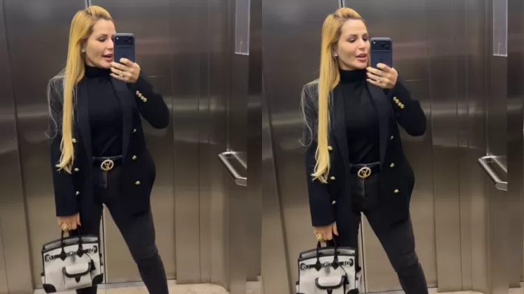Deolane Bezerra gravou vídeo com bolsa de grife