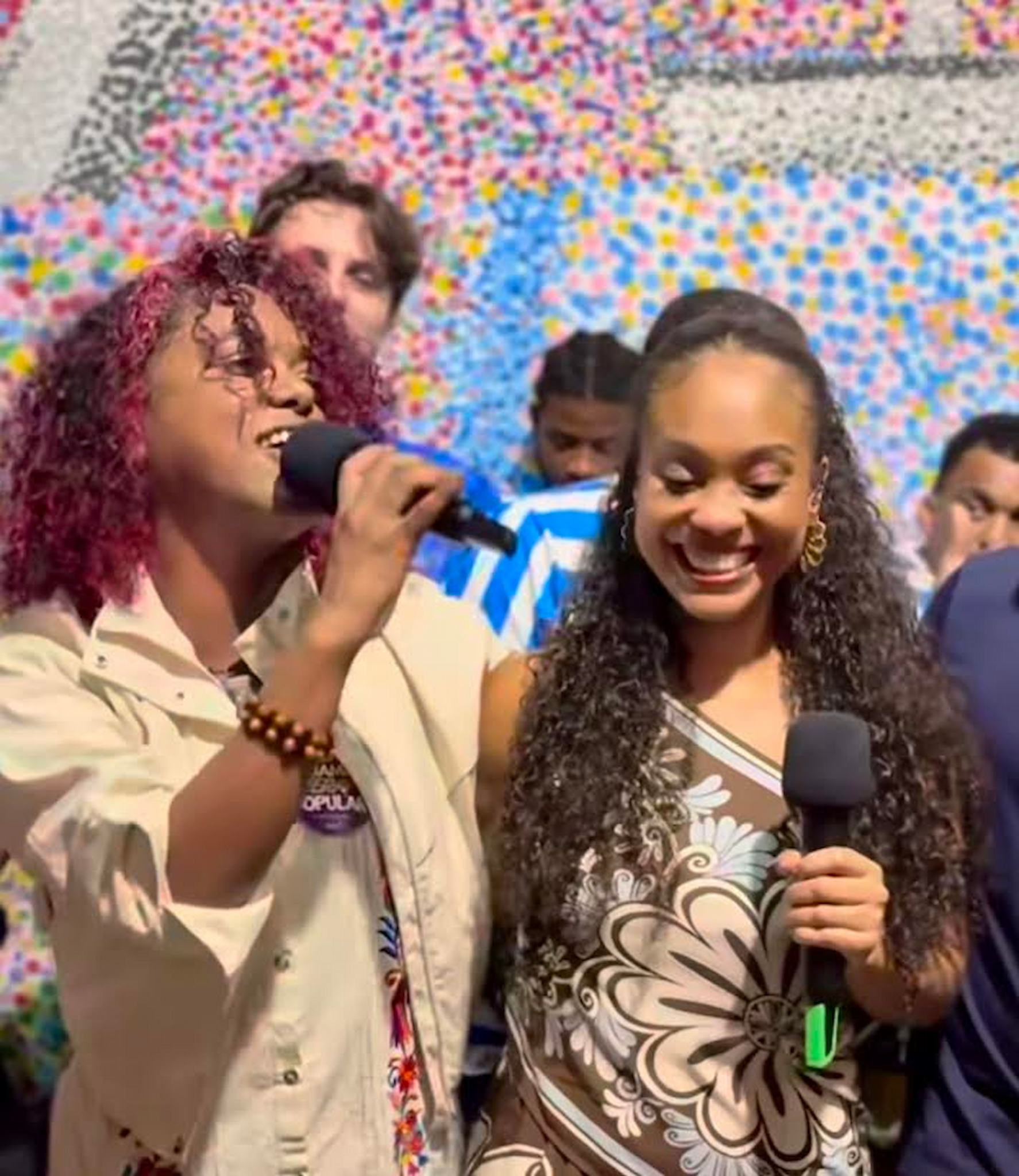 deputada Dani Monteiro e Jéssica Martin