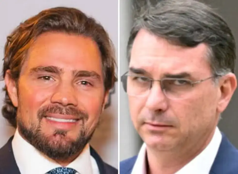 Flávio Bolsonaro e Vorcaro