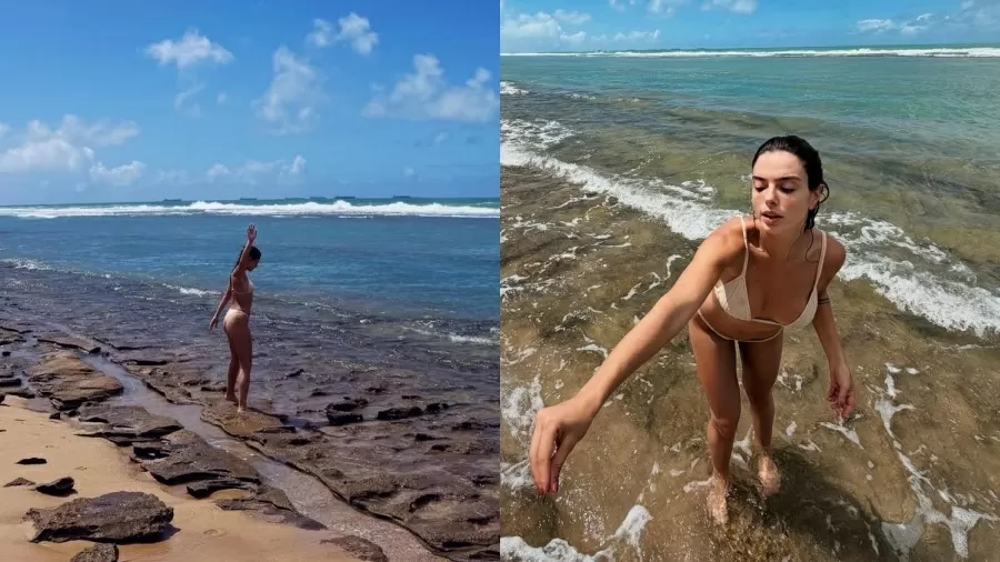 Giovanna Lancellotti de biquíni