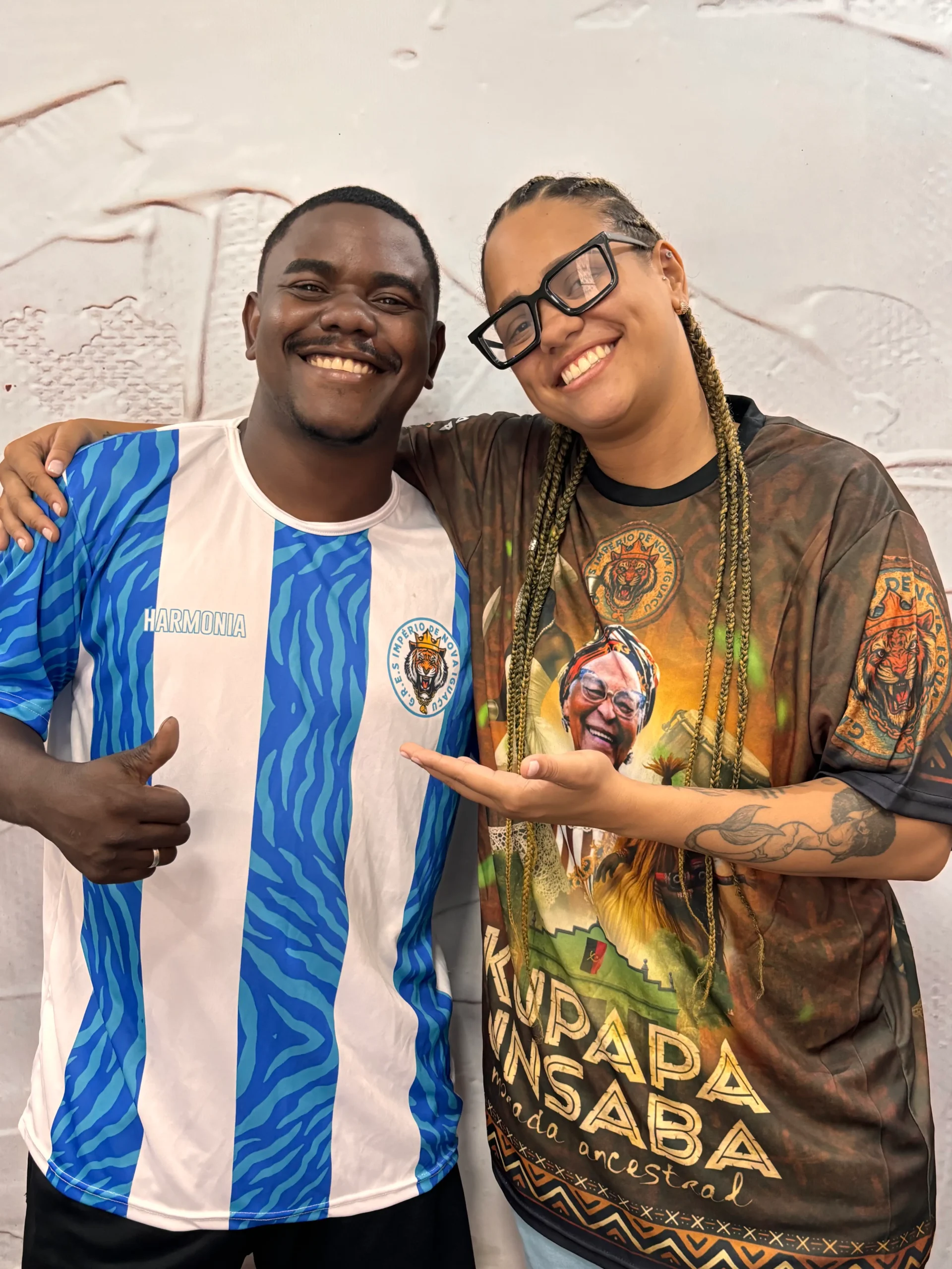 Mestre Igor e Laísa Lima