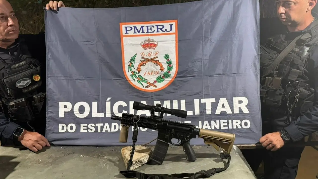 PMERJ apreende fuzil