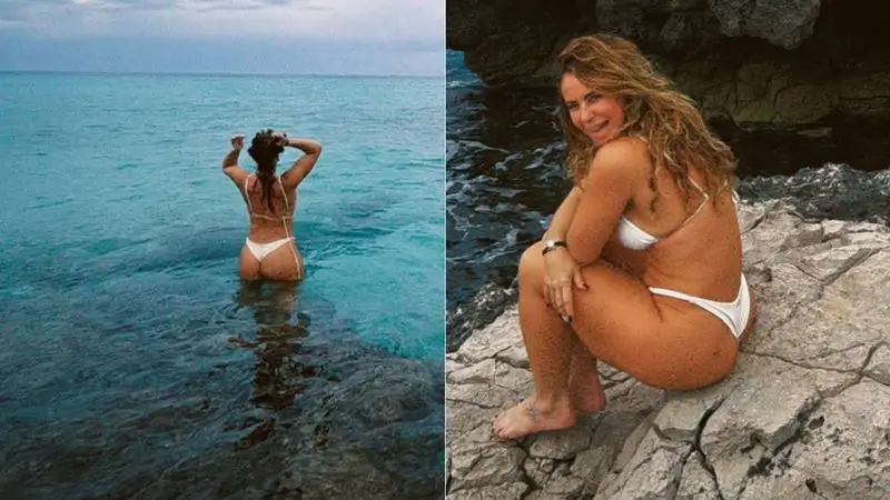 Paolla Oliveira de biquíni