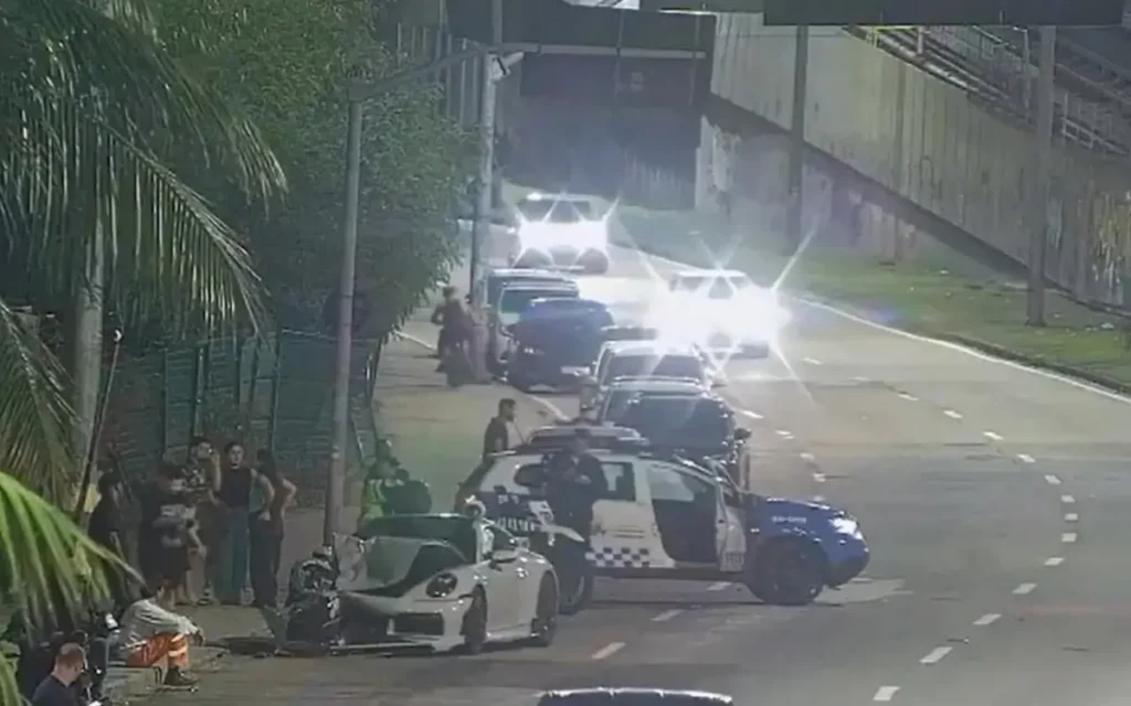 acidente no Recreio dos Bandeirantes