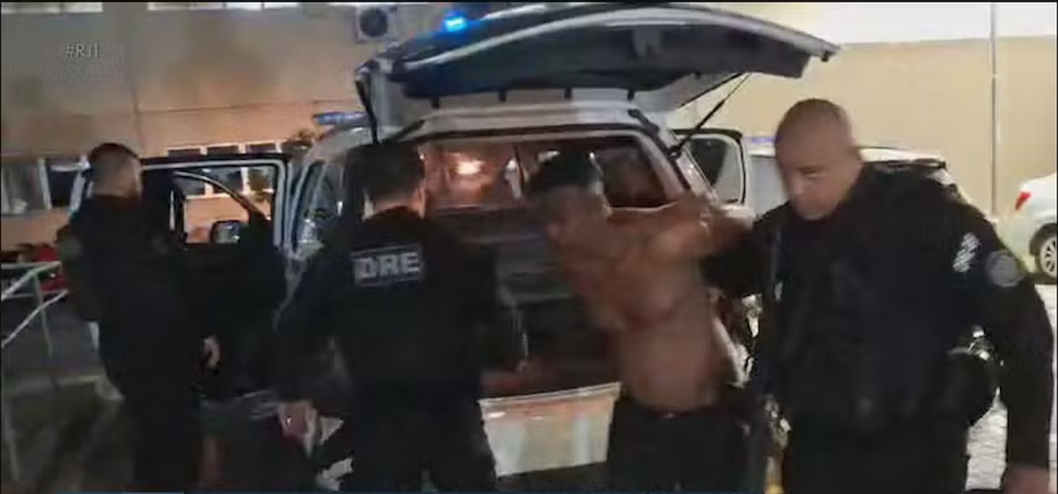 prisão de suspeitos do Comando Vermelho