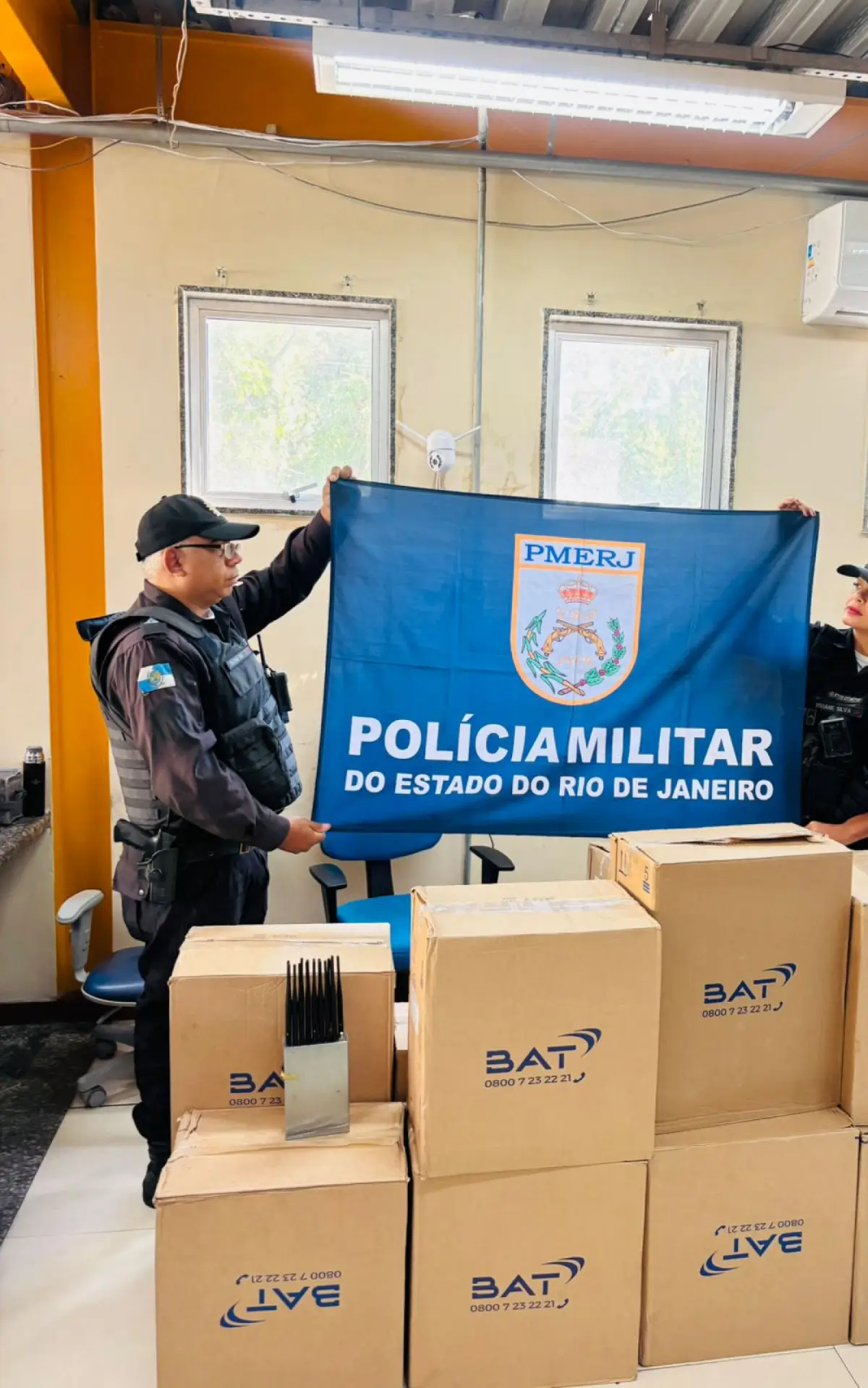 carga de cigarros roubada