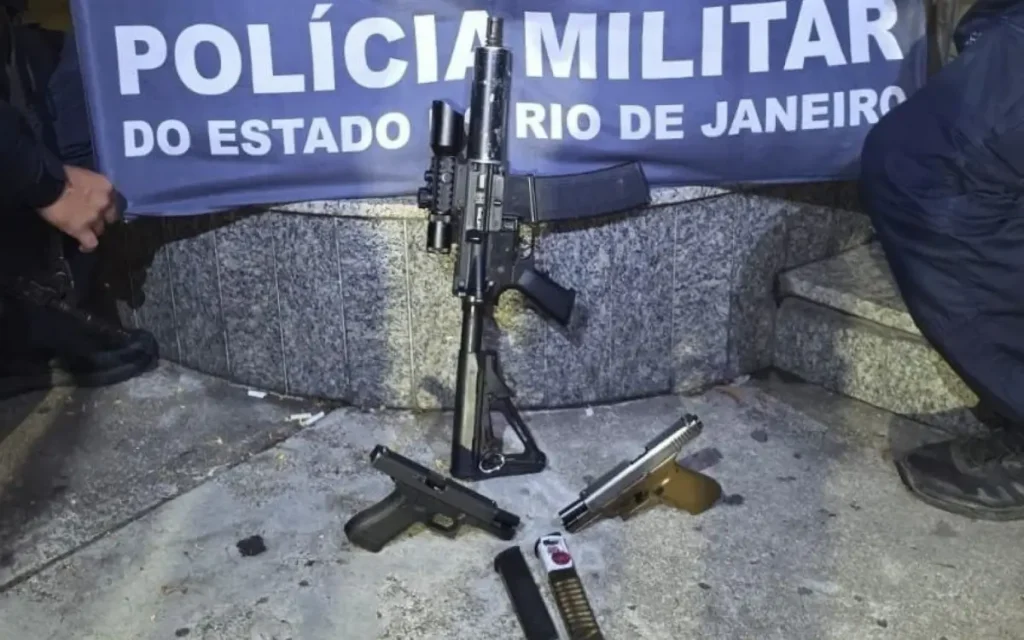 confronto com a PM na Ilha do Governador