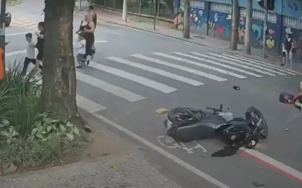 criança atropelada na Gávea