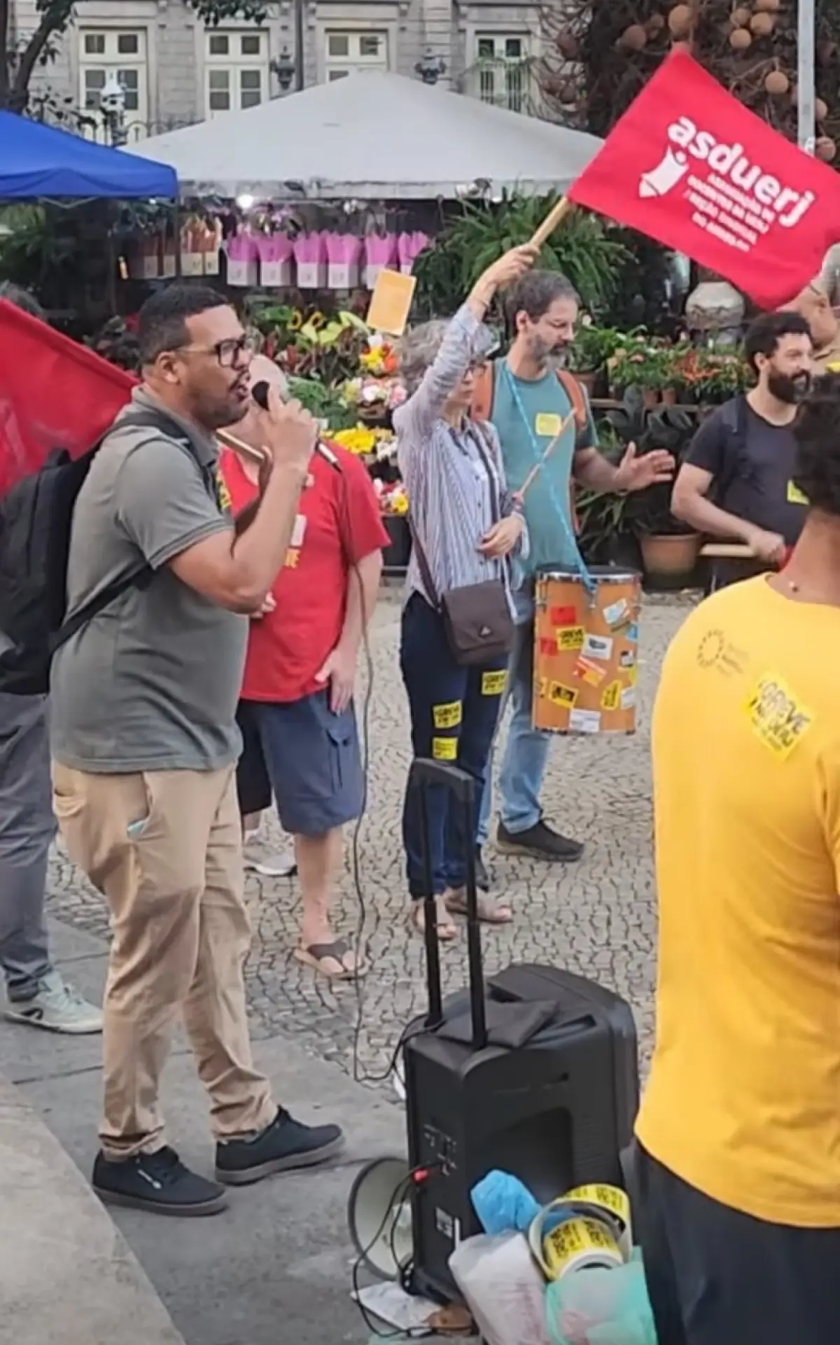 Greve dos professores da Uerj