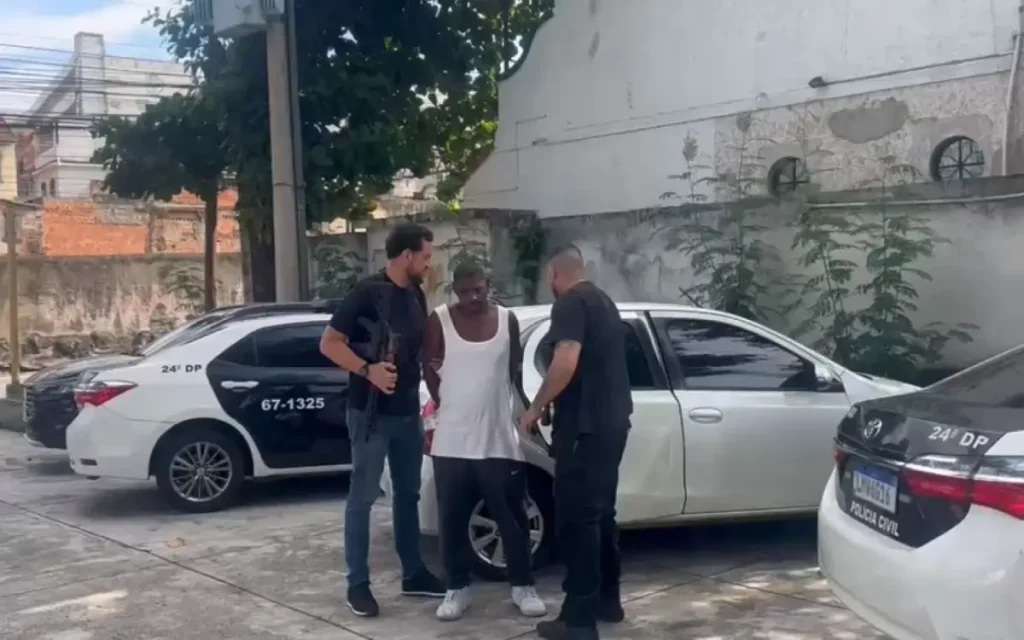 Homem preso por estupro no Rio