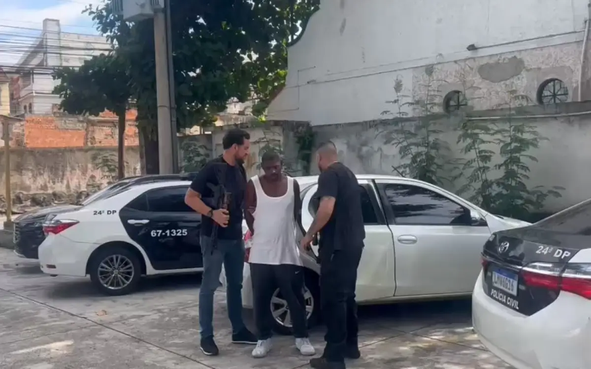 Homem preso por estupro no Rio