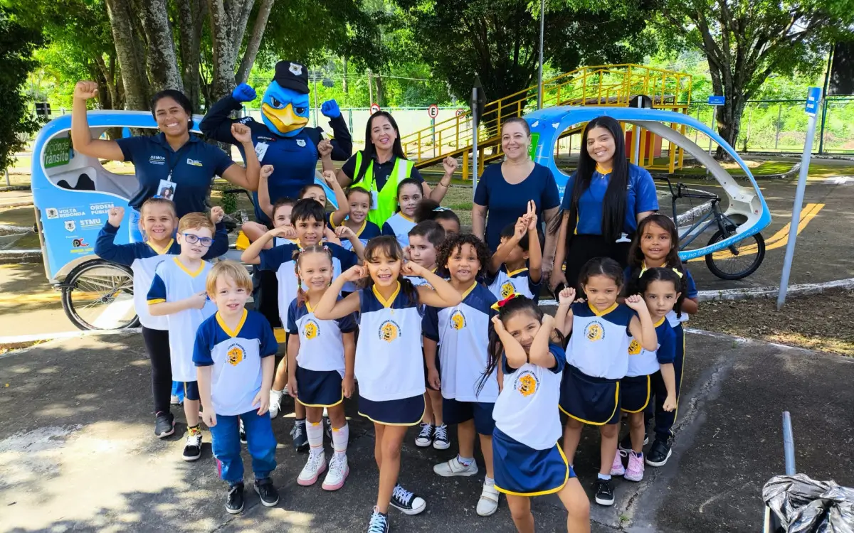 Minicidade do Trânsito reforça educação viária durante o Maio Amarelo em Volta Redonda
