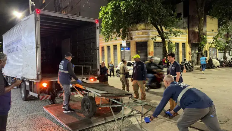 operação em Ipanema