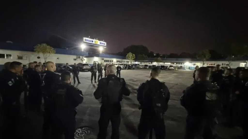 operação na Zona Norte