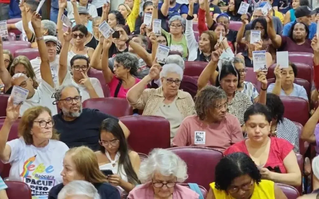 Paralisação de professores no RJ