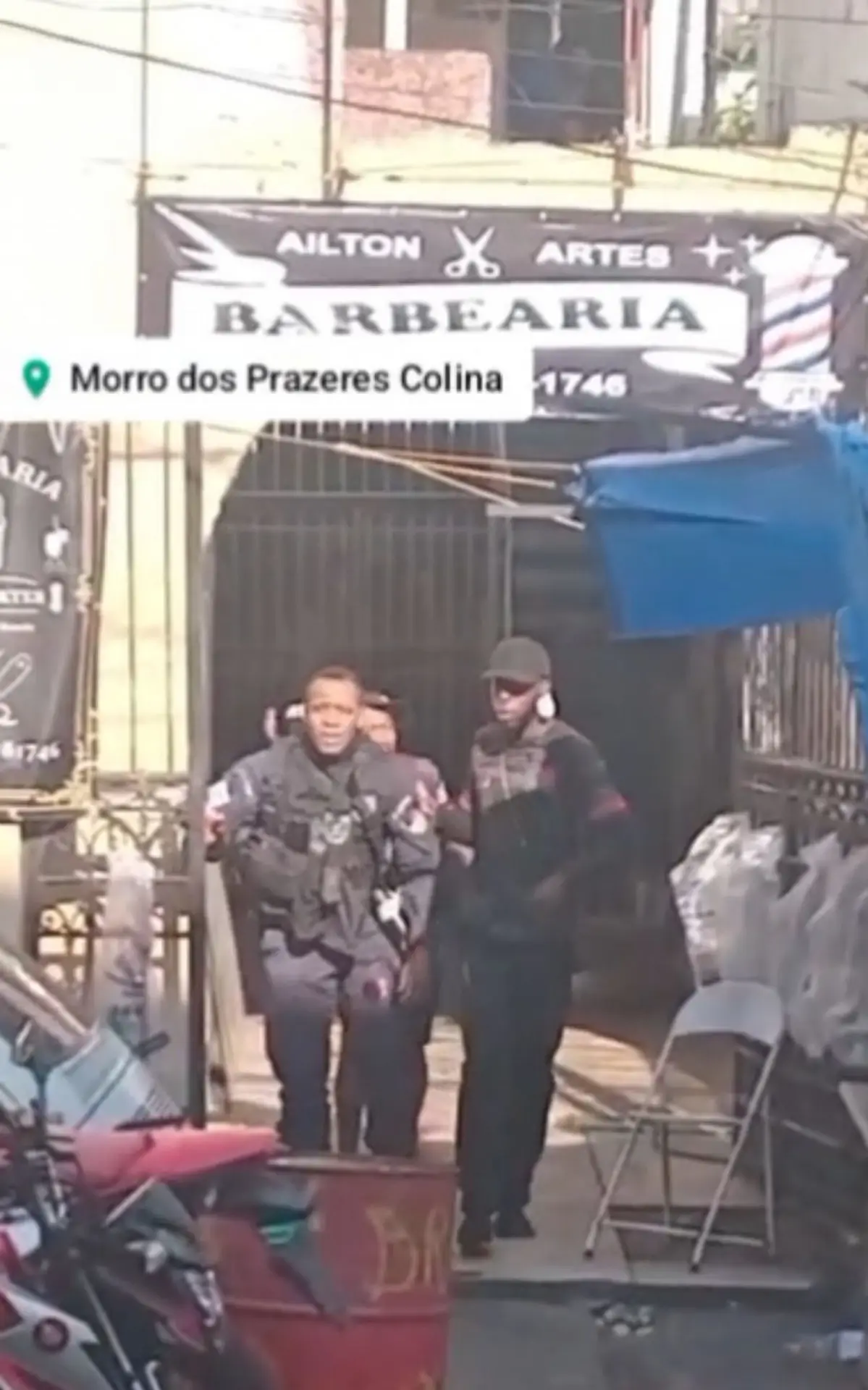 Policial militar baleado no Rio Comprido