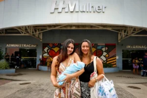Primeiro Dia das Mães em casa