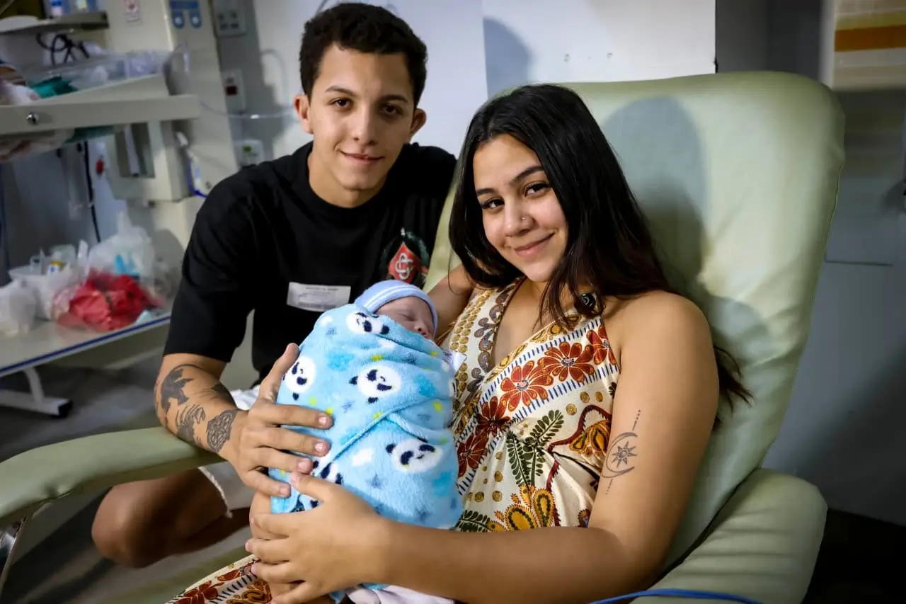 Primeiro Dia das Mães em casa
