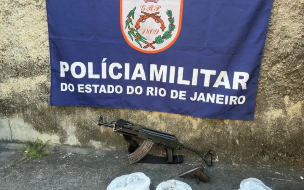 arma apreendida
