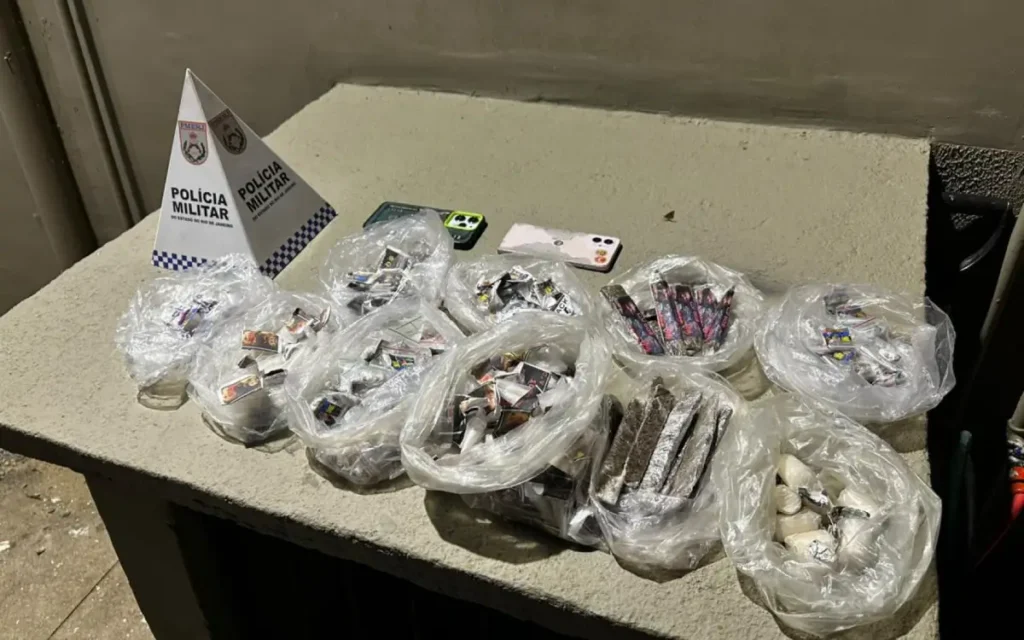 tráfico de drogas em Itaipava