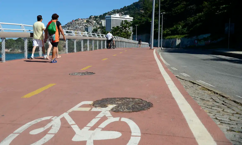 Ciclovias das praias do Rio