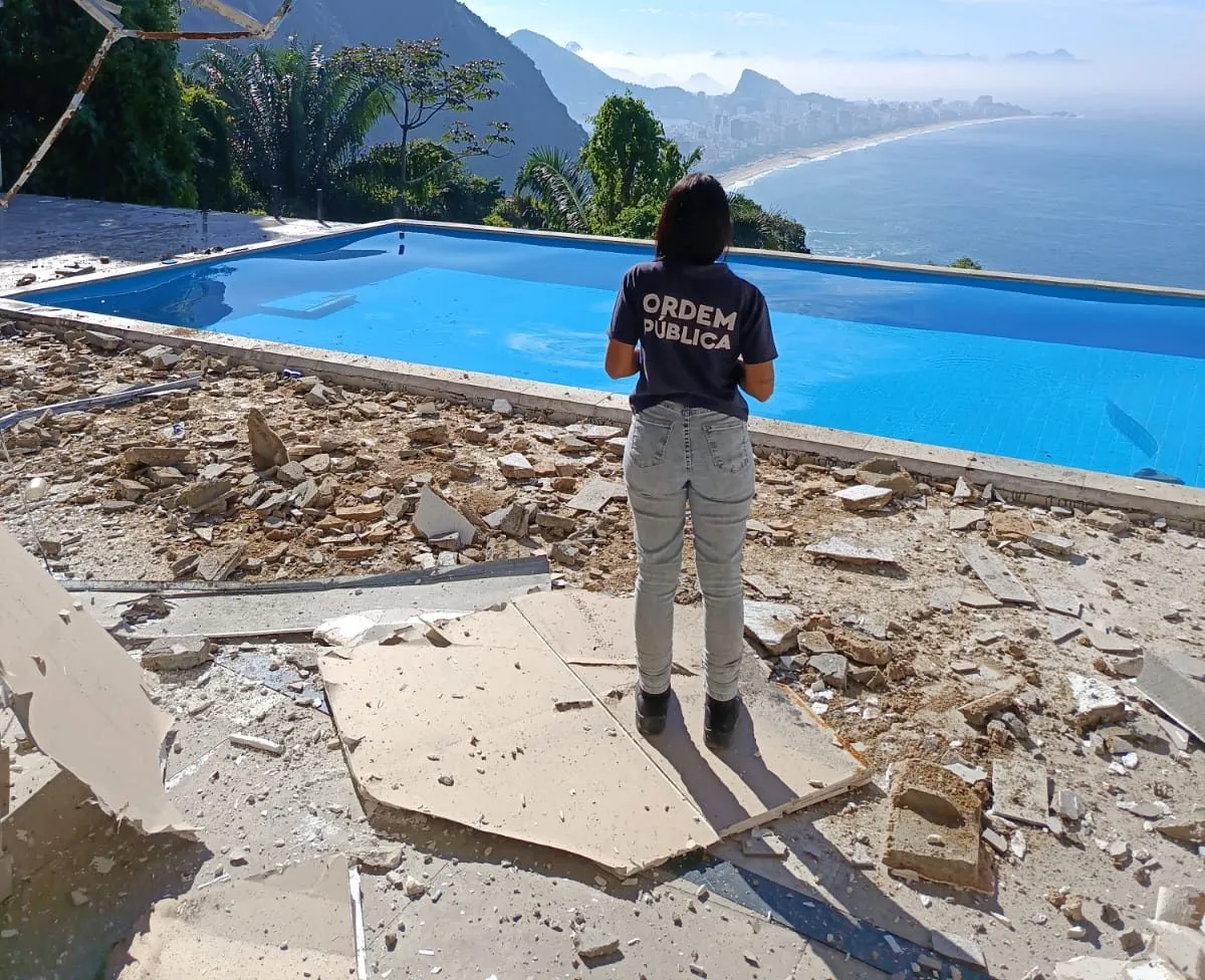 Demolição no Vidigal