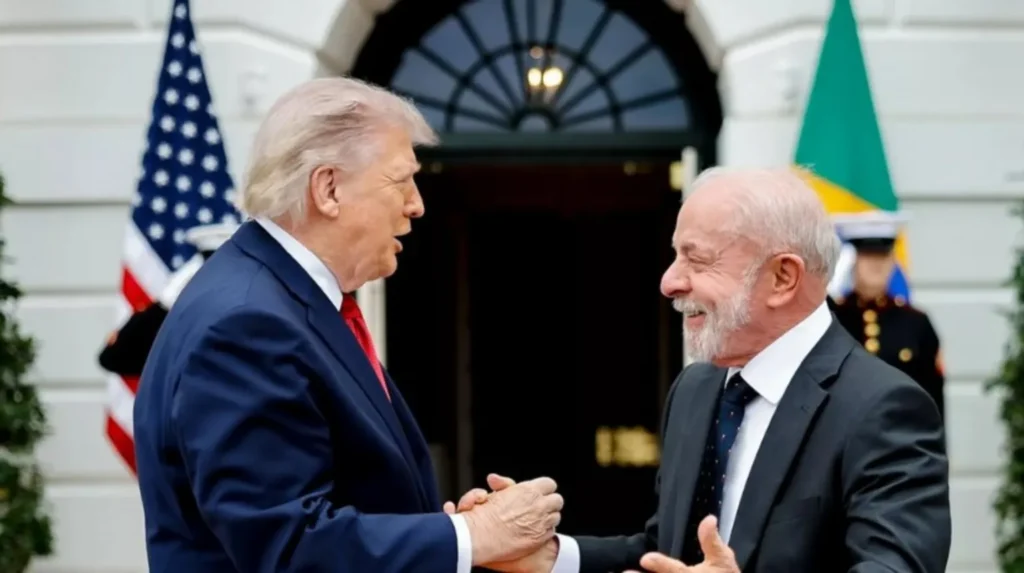 Lula e Trump no G7