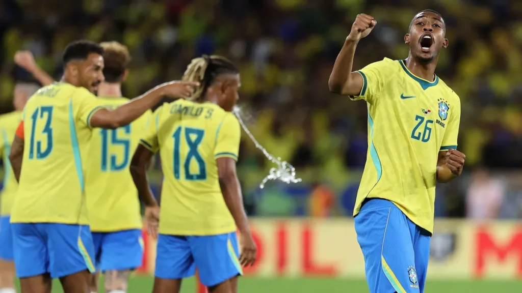 Rayan na Seleção Brasileira